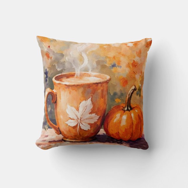 Pumpkin Spice Life Kussen (Voorkant)