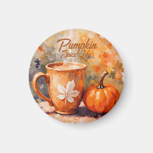 Pumpkin Spice Life Magneet
