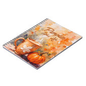 Pumpkin Spice Life Notitieboek (Linkerzijde)