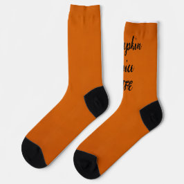 Pumpkin Spice Life Sokken
