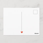Pumpkin Spice Love Cute Herfst Briefkaart (Achterkant)