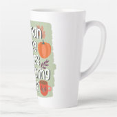 Pumpkin Spice maakt alles mooi Latte Mok (Rechts)