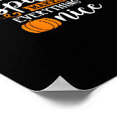 Pumpkin Spice maakt alles mooi Poster (Hoek)