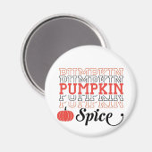 Pumpkin Spice Magneet (Voorkant / Achterkant)