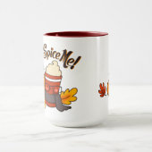 Pumpkin Spice me, mok koffie 15 oz rood (Midden)