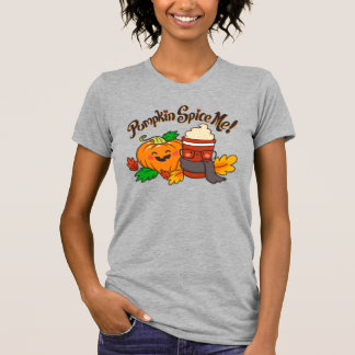 Pumpkin Spice me, schattige vrouwen t-shirt