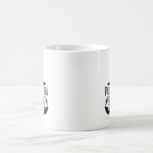 Pumpkin Spice met een Jack-O-Lantern heks Magische Mok (Center)