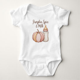 Pumpkin Spice & Milk Cute Little Pumpkin Romper