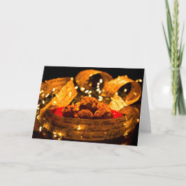 Pumpkin Spice Muffin Recipe Christmas Card Feestdagen Kaart