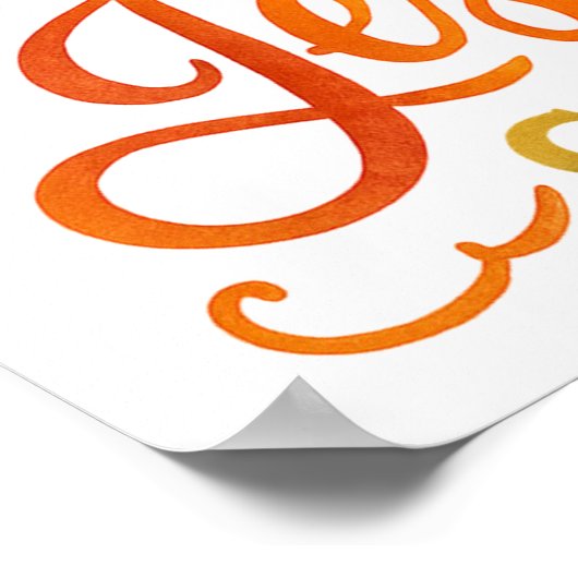 Pumpkin Spice....  Poster (Hoek)