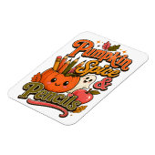 Pumpkin Spice & Potloden Schattige Herfst Leraar Magneet (Linkerzijde)