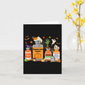 Pumpkin Spice Propofol Ativan Versed Haldol Hallow Kaart (Gele Bloem)