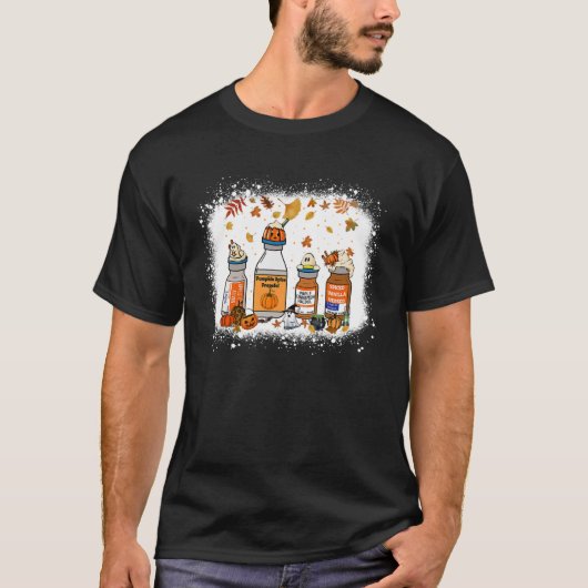 Pumpkin Spice Propofol Ativan Versed Haldol Hallow T-shirt (Voorkant)