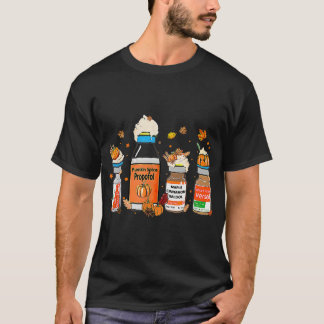 Pumpkin Spice Propofol Ativan Versed Haldol Hallow T-shirt