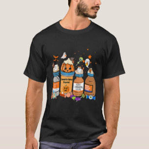 Pumpkin Spice Propofol Ativan Versed Haldol Hallow T-shirt
