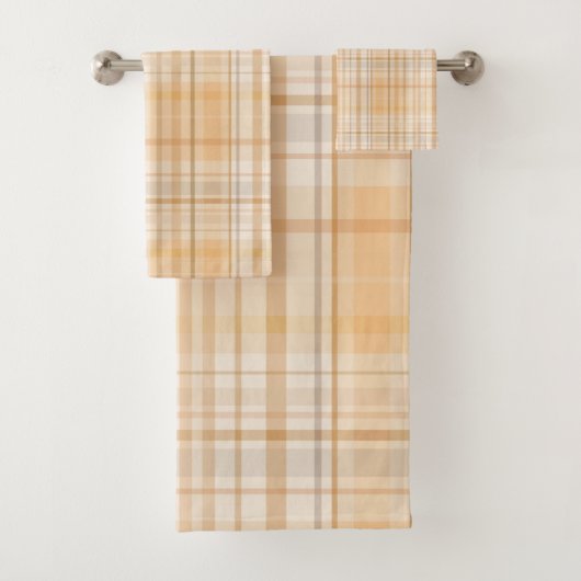 Pumpkin Spice Pset Herfst Pattern Bad Handdoek (Insitu)