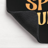 Pumpkin Spice Queen PSL Coffee Lover Retro Herfst  Muismat (Hoek)