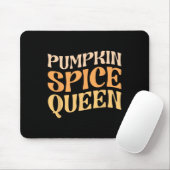Pumpkin Spice Queen PSL Coffee Lover Retro Herfst  Muismat (Met muis)