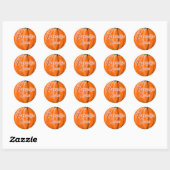 Pumpkin Spice Ronde Sticker (Vel)