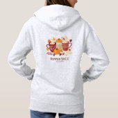 Pumpkin Spice Season - Autumn Coffee Design Hoodie (Achterkant)