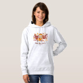 Pumpkin Spice Season - Autumn Coffee Design Hoodie (Voorkant volledig)