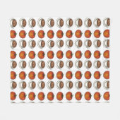 Pumpkin Spice Season Coffee Latte Autumn Herfst Fleece Deken (Voorkant (Horizontaal))