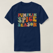 Pumpkin Spice Season Funny Autumn Herfst Season Ha T-shirt (Design voorkant)