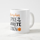 Pumpkin Spice Season Grote Koffiekop (Voorkant rechts)