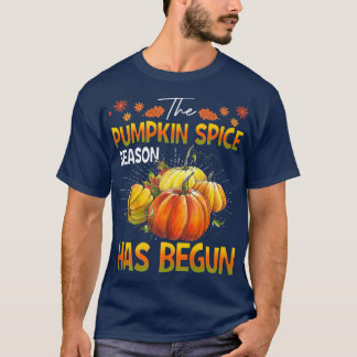 Pumpkin Spice Season is begonnen met de Cute Herfs T-shirt