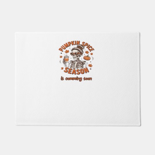 Pumpkin Spice Season komt binnenkort naar Hallowee Deurmat (Voorkant)