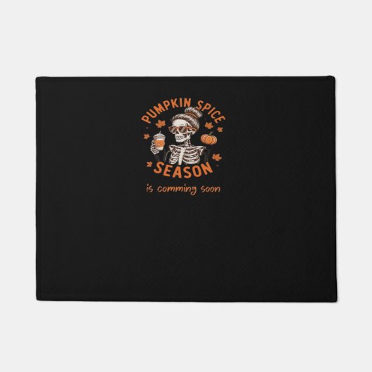 Pumpkin Spice Season komt binnenkort naar Hallowee Deurmat (Voorkant)