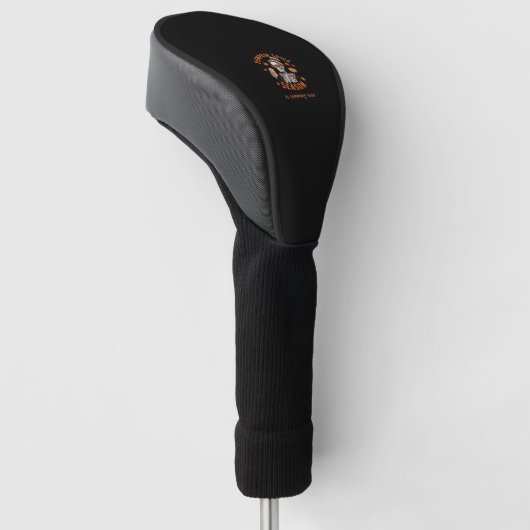 Pumpkin Spice Season komt binnenkort naar Hallowee Golfheadcover (Schuin)