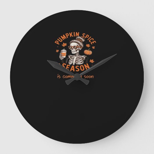 Pumpkin Spice Season komt binnenkort naar Hallowee Grote Klok (Voorkant)