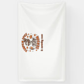 Pumpkin Spice Season komt binnenkort naar Hallowee Spandoek (Verticaal)