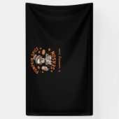 Pumpkin Spice Season komt binnenkort naar Hallowee Spandoek (Verticaal)