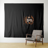 Pumpkin Spice Season komt binnenkort naar Hallowee Wandkleed (In Situ (horizontaal))