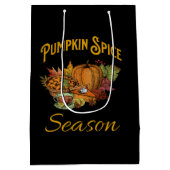 Pumpkin Spice Season Medium Cadeauzakje (Achterkant)