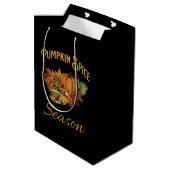 Pumpkin Spice Season Medium Cadeauzakje (Achterkant Gekanteld)
