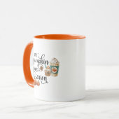 Pumpkin Spice Season Mok (Voorkant links)