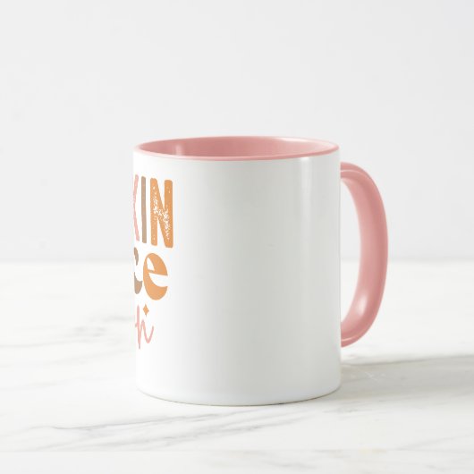 Pumpkin Spice Season Two-Tone Coffee Mok (Voorkant rechts)