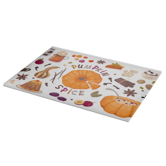 Pumpkin Spice Snijplank (Hoek)