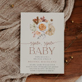 Pumpkin "Spice Spice Baby" Shower Kaart