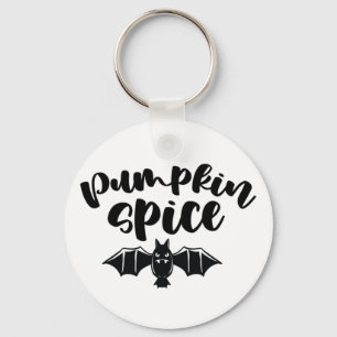 Pumpkin Spice - Spooky Halloween Bat Sleutelhanger