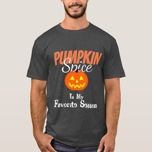 Pumpkin Spice T-shirt (Voorkant)