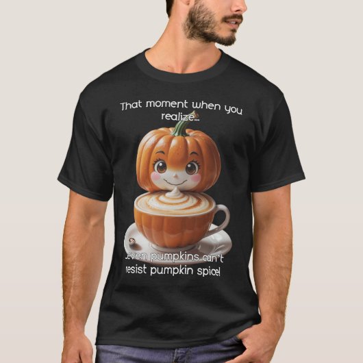 Pumpkin Spice T-shirt (Voorkant)