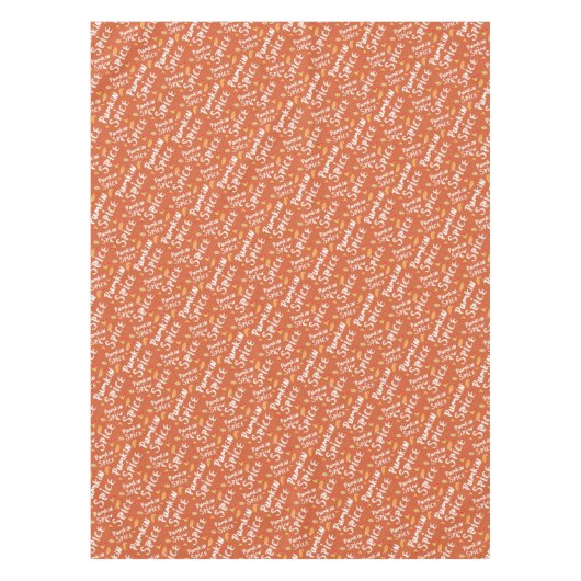 Pumpkin Spice Tafelkleed (Voorkant)