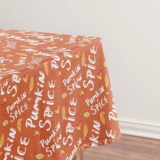 Pumpkin Spice Tafelkleed (Voorbeeld)