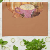 Pumpkin Spice Theedoek (Gevouwen)