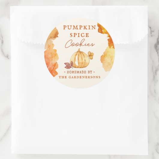 Pumpkin Spice Treat Labels (Tas)