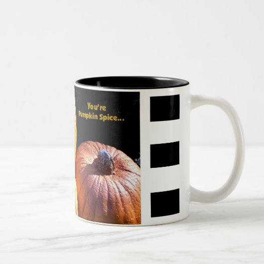 Pumpkin Spice Tweekleurige Koffiemok (Rechts)